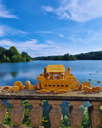 Natural Wood Noah's Ark