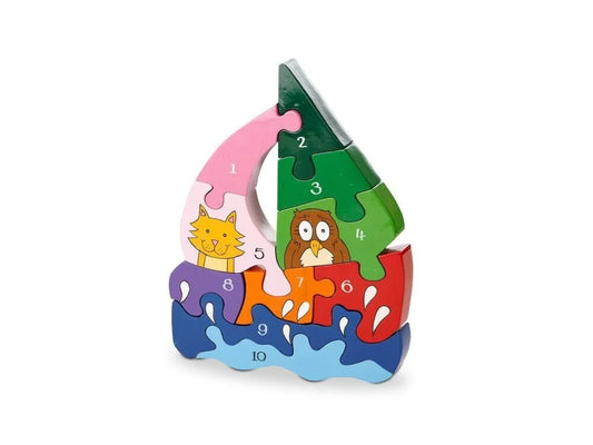 Number Owl & Pussy Cat (Sailing) (1-10)