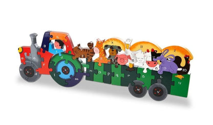 Tractor to Trailer Alphabet & 1-10