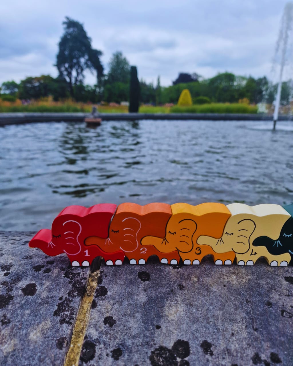 Elephant Row Number (1-10)