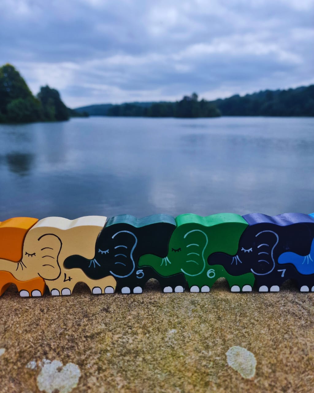 Elephant Row Number (1-10)